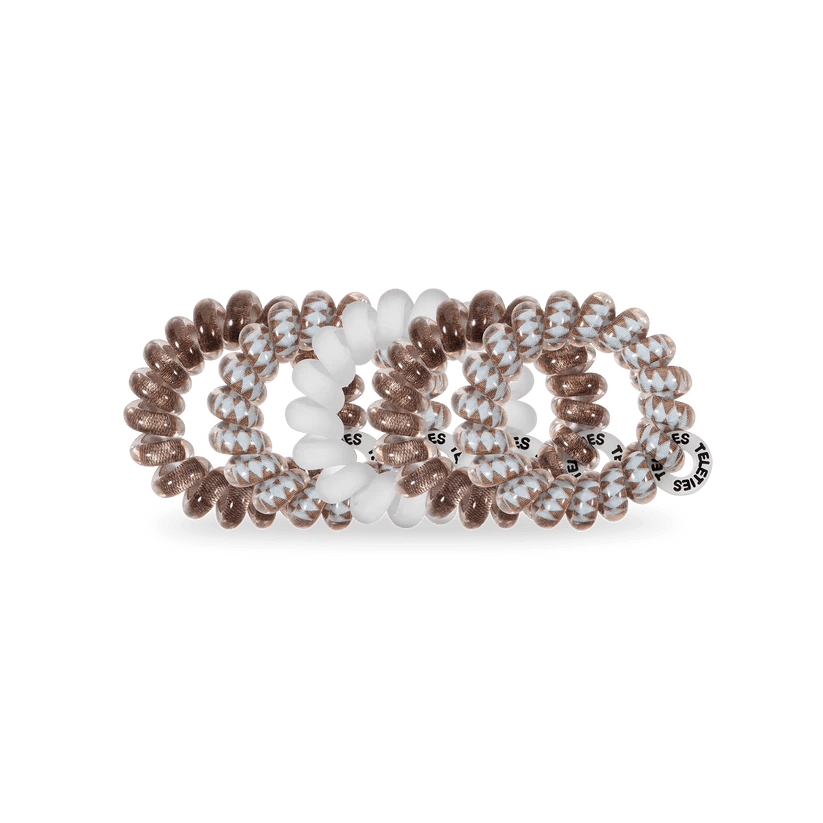 Truly Taupe Tiny Teleties Hair Ties - Southern Chic Tees & Boutique