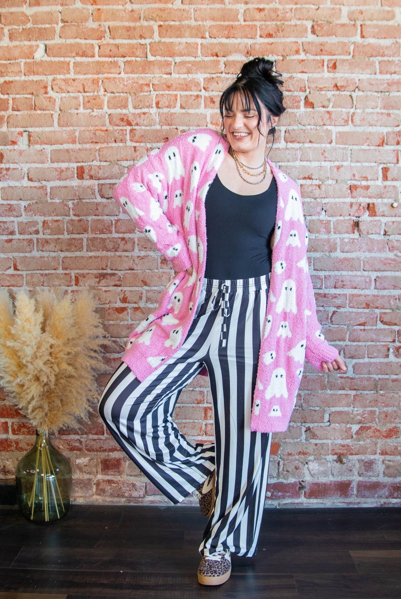 Vertical Vibes Stripe Pants - Southern Chic Tees & Boutique