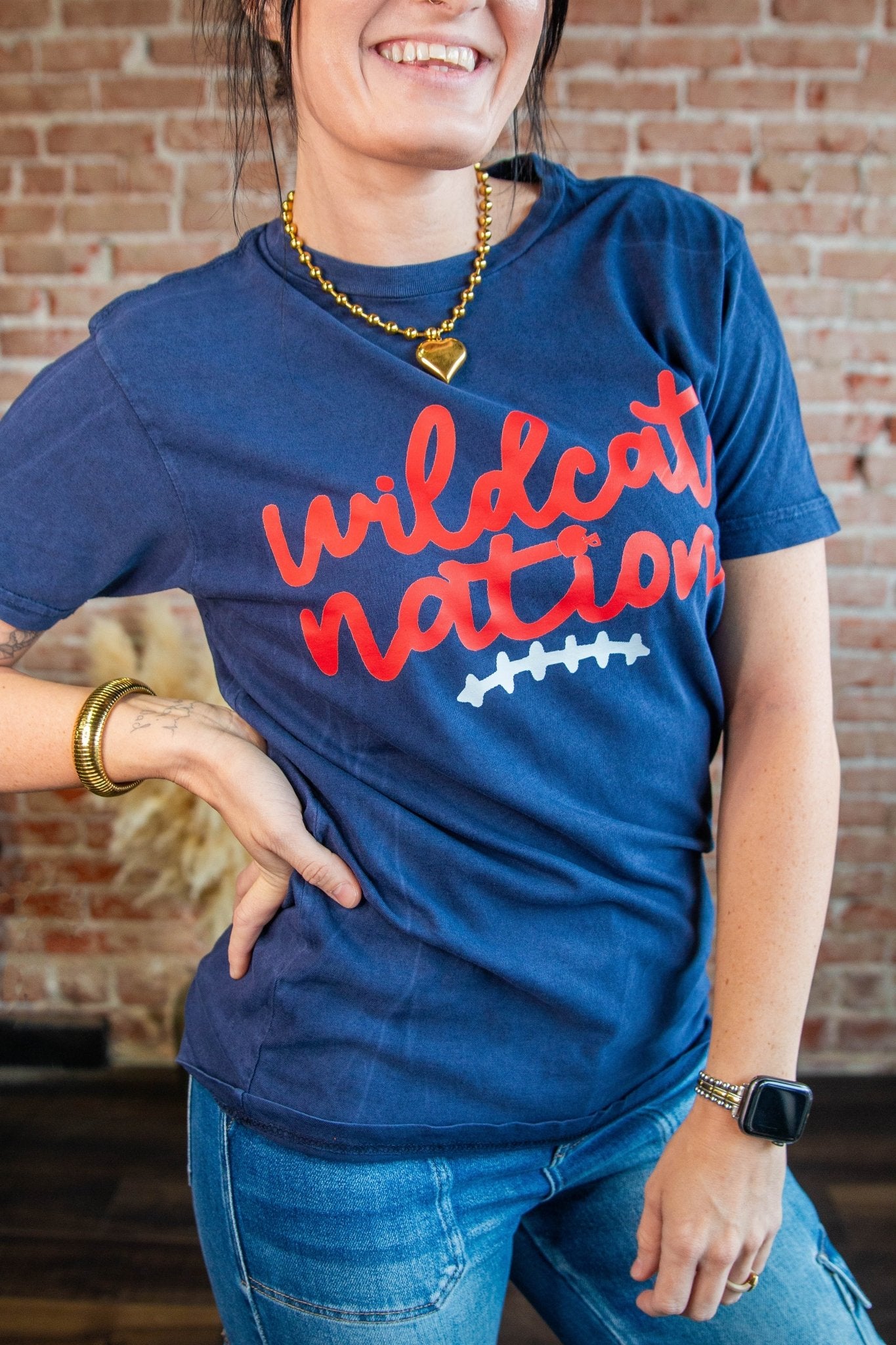 Vintage Wildcat Nation Tee - Southern Chic Tees & Boutique