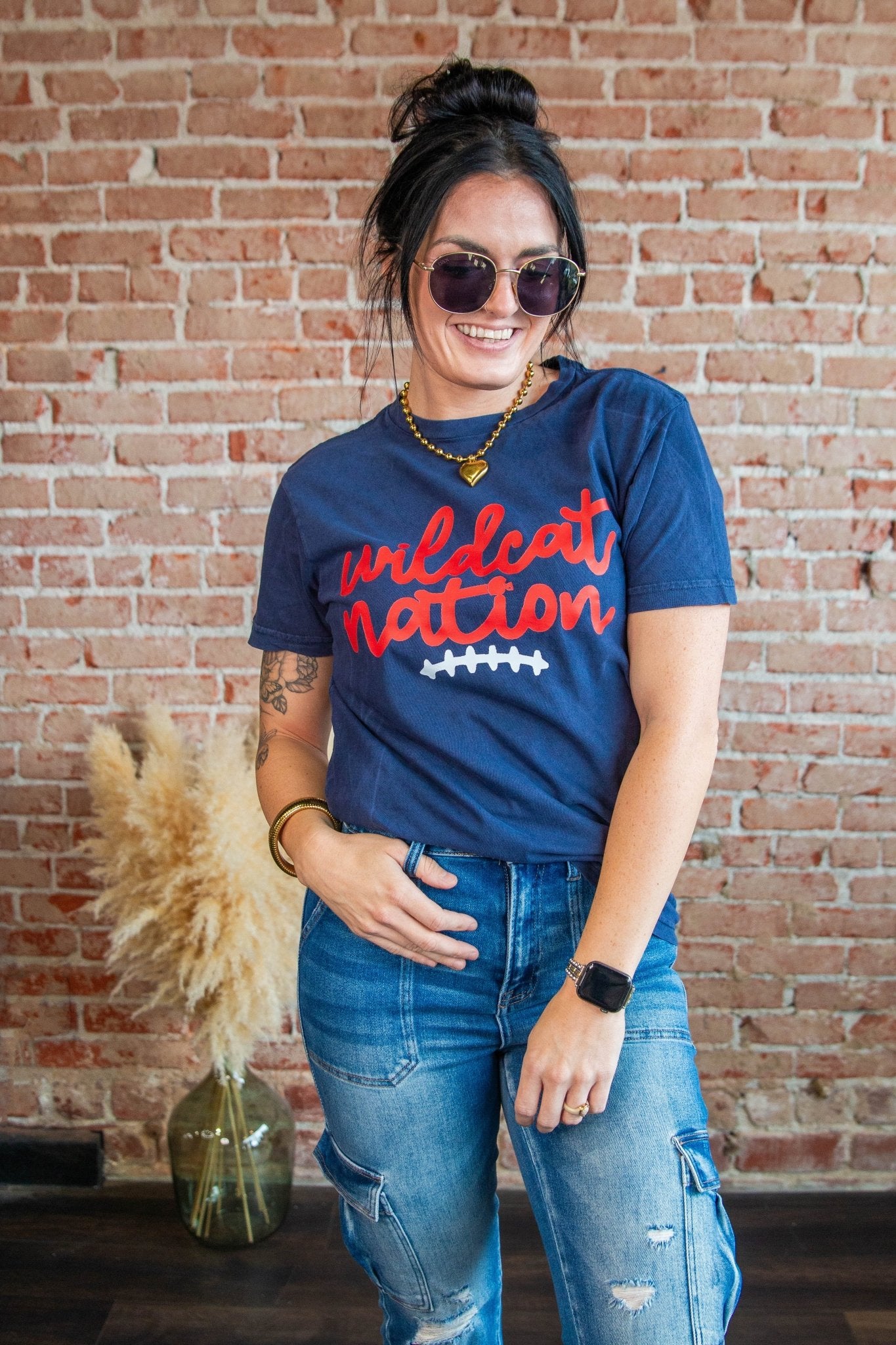 Vintage Wildcat Nation Tee - Southern Chic Tees & Boutique