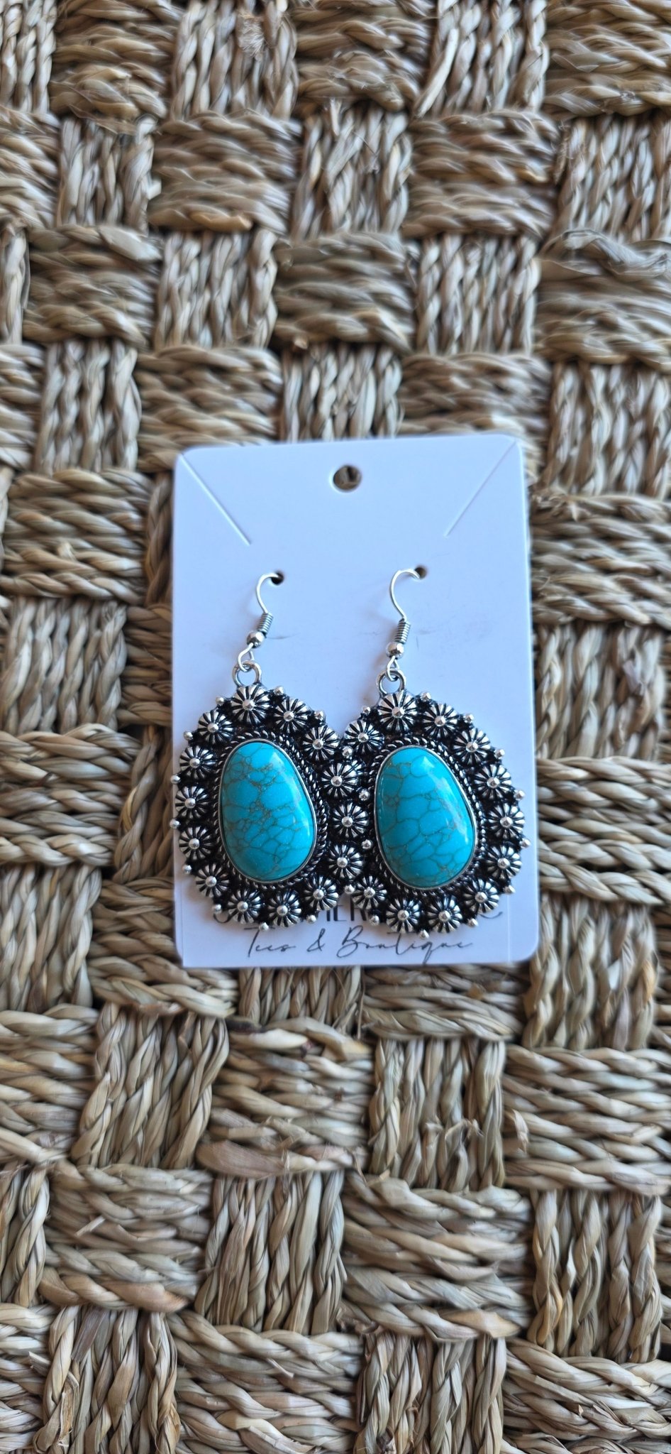Western Bloom Earrings - Southern Chic Tees & Boutique