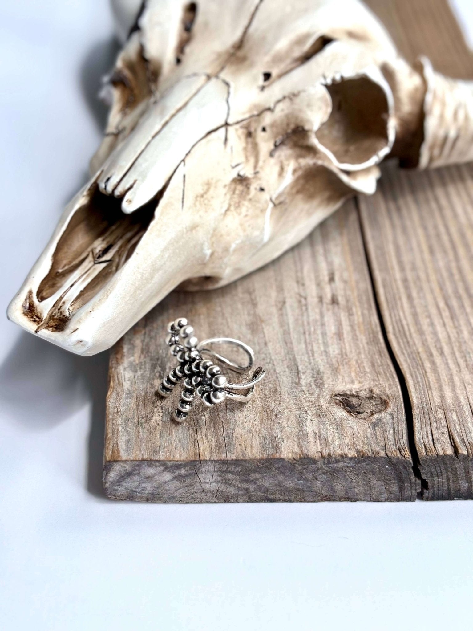 Western Coquette Bow Cuff Ring - Southern Chic Tees & Boutique