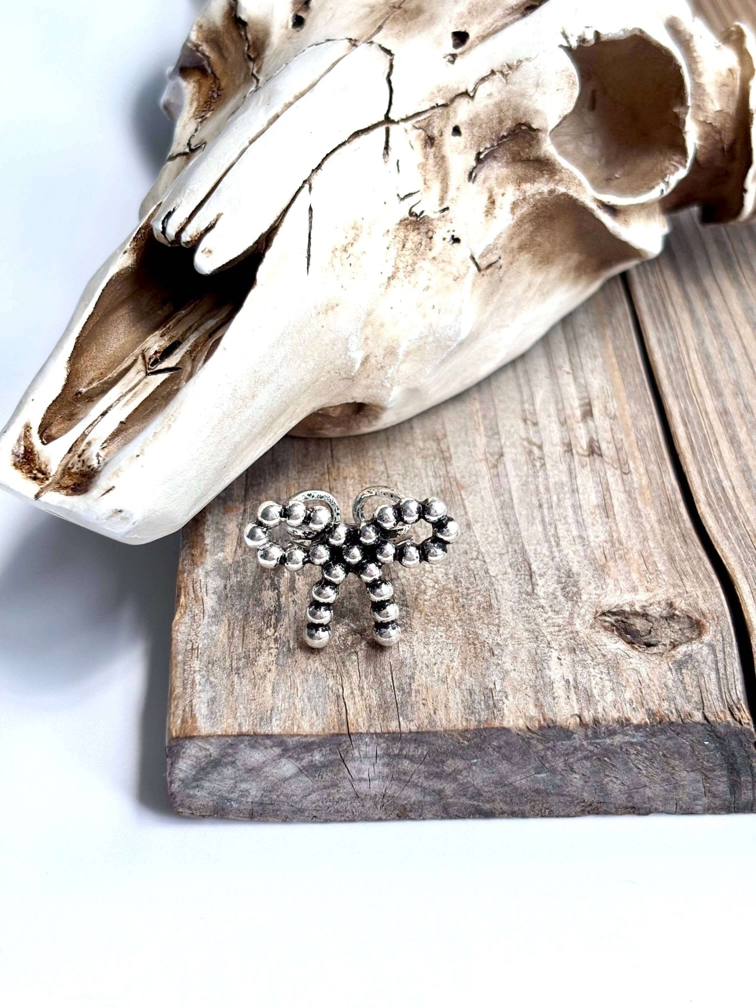 Western Coquette Bow Cuff Ring - Southern Chic Tees & Boutique