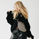 Westlyn Woven Bum Bag | Checkered Coffee - Southern Chic Tees & Boutique