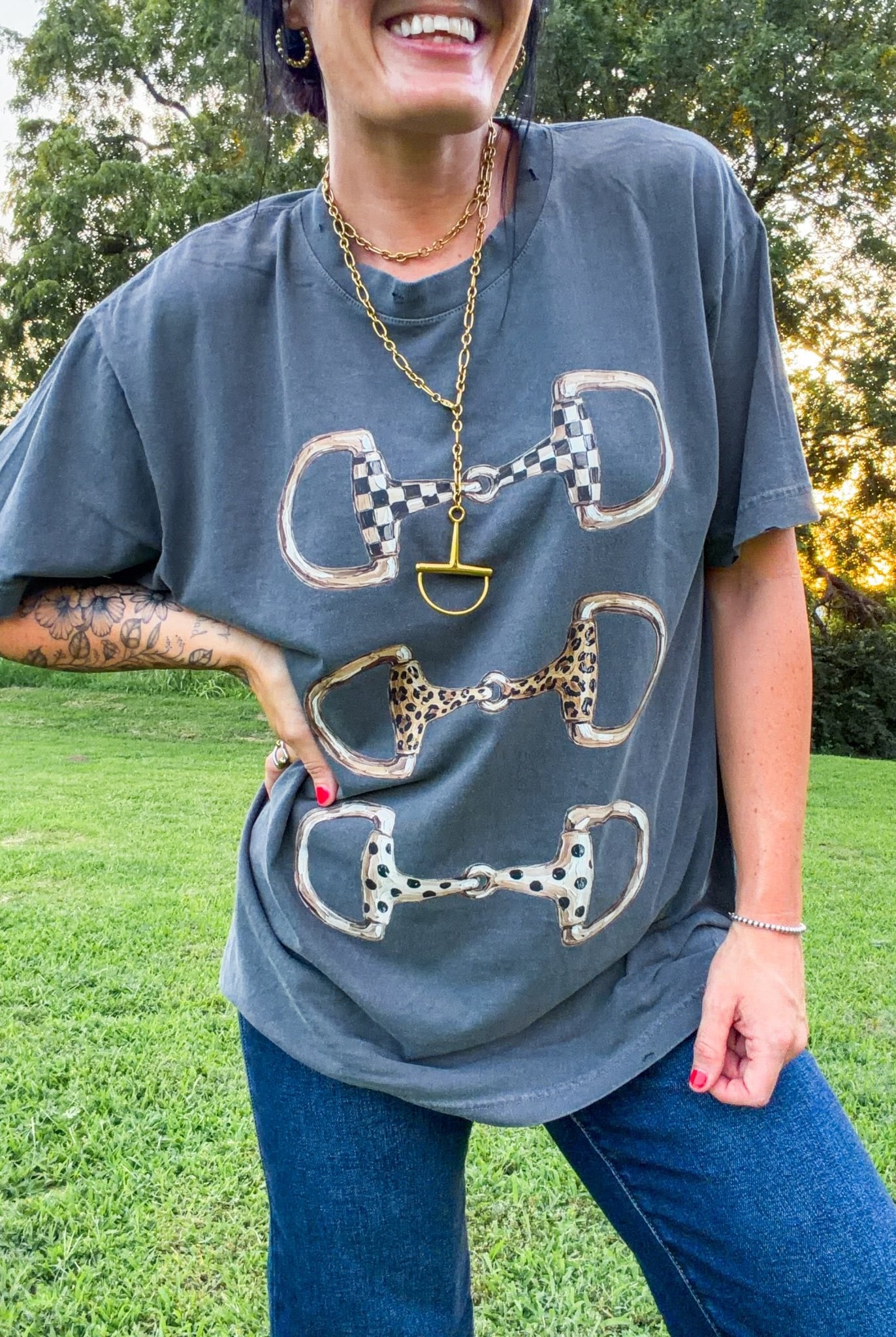 Wild Ride Equestrian Graphic Tee - Southern Chic Tees & Boutique