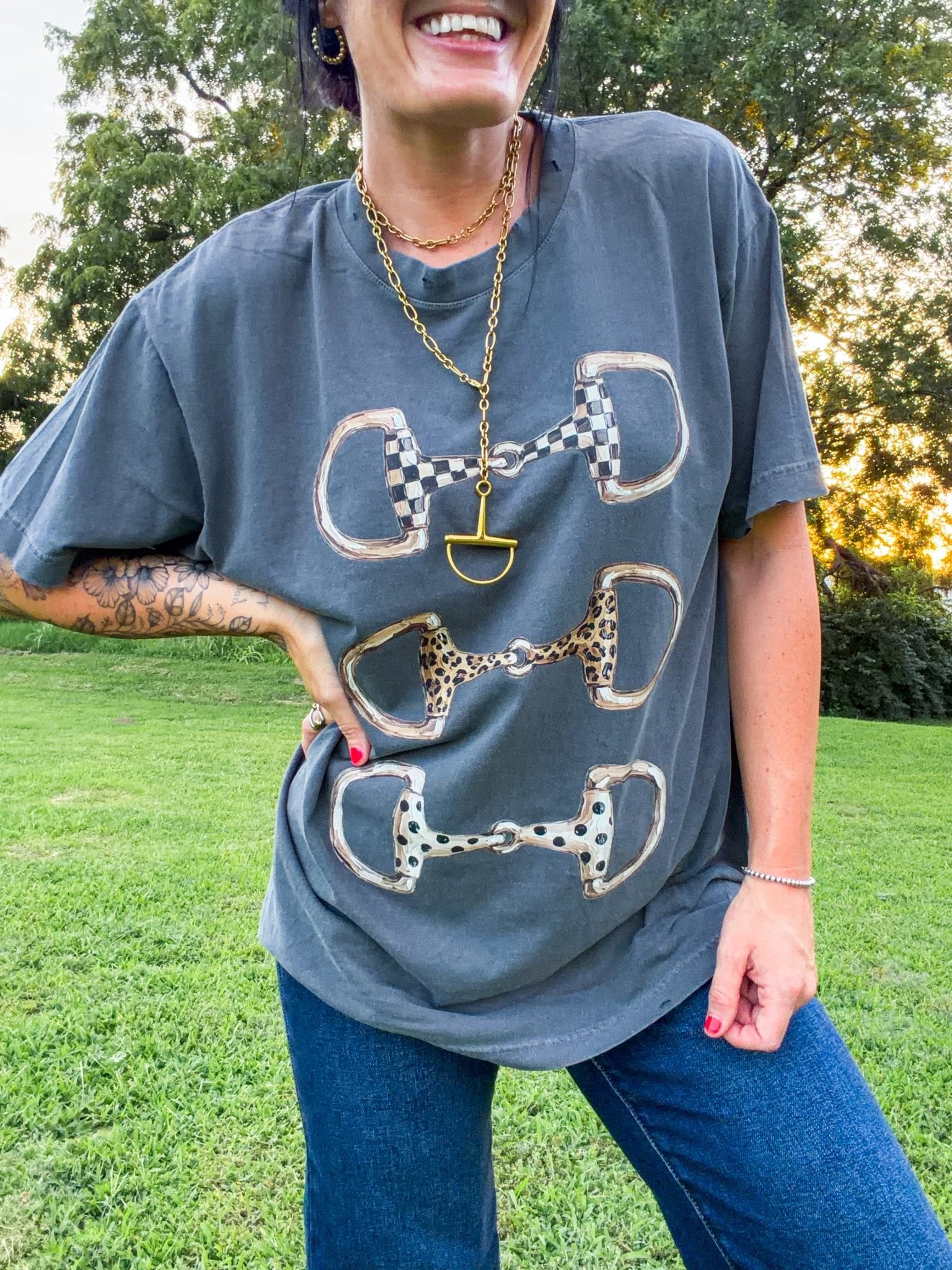 Wild Ride Equestrian Graphic Tee - Southern Chic Tees & Boutique