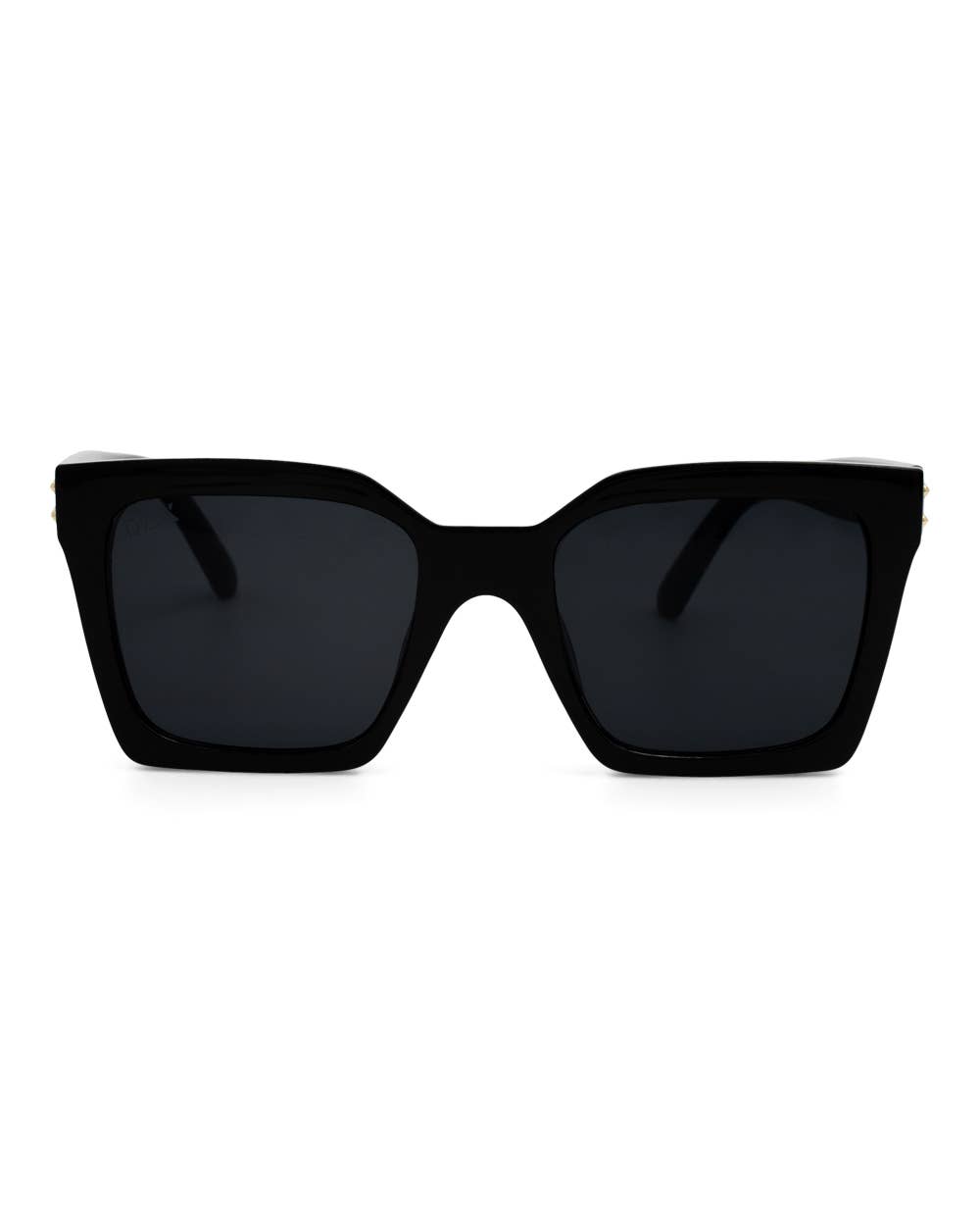 Wylie - Women's Oversized Square Sunglasses: Black - Southern Chic Tees & Boutique