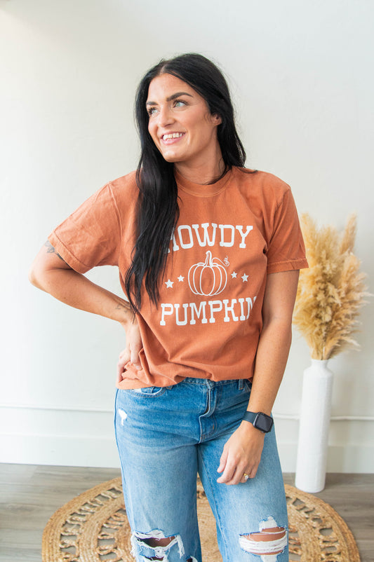 Howdy Pumpkin Tee