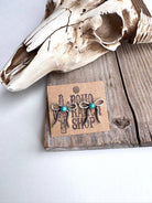 Western Bow Earrings