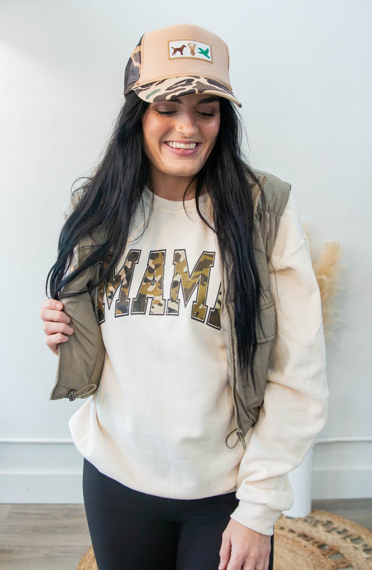 Camo Mama Sweatshirt