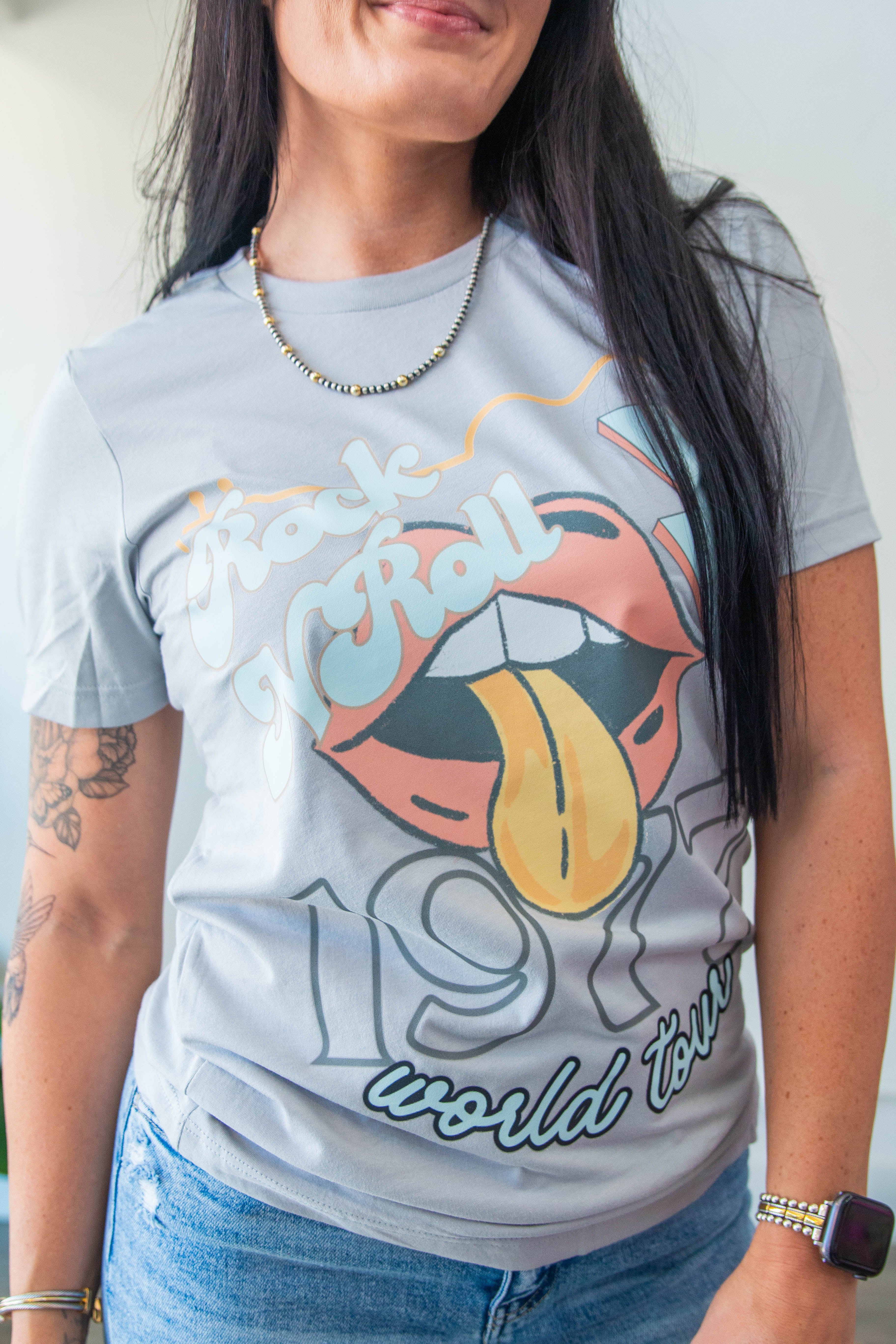 Vintage Rock n Roll Graphic Tee