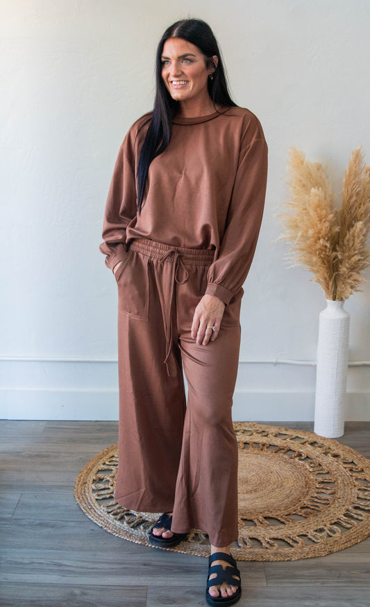 Scuba Lounge Pant - Mocha