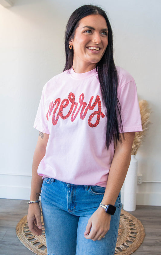 Merry Pink Tee