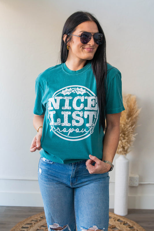 Nice List Dropout Tee