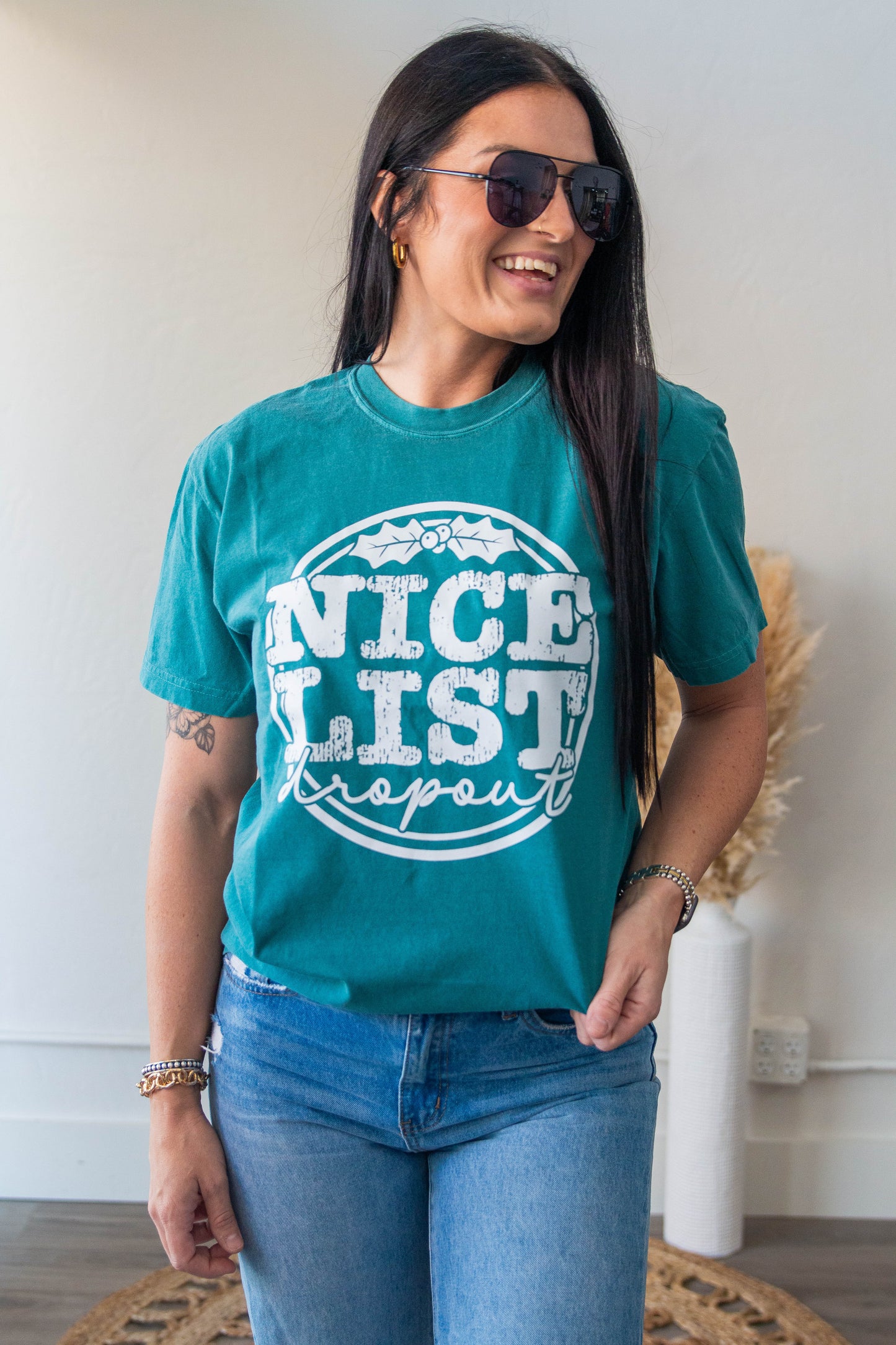 Nice List Dropout Tee