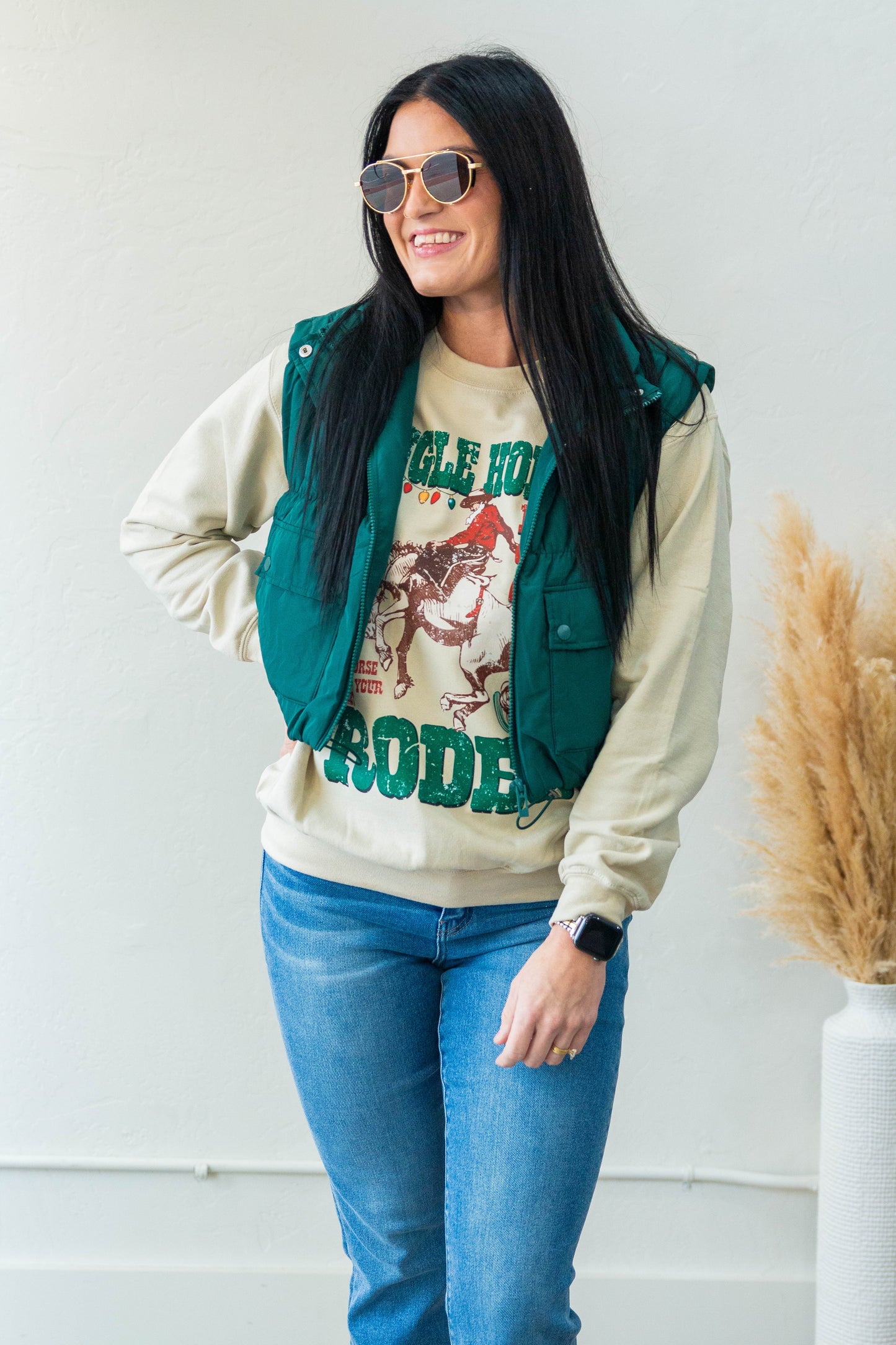 Jingle Horse Rodeo Sweatshirt