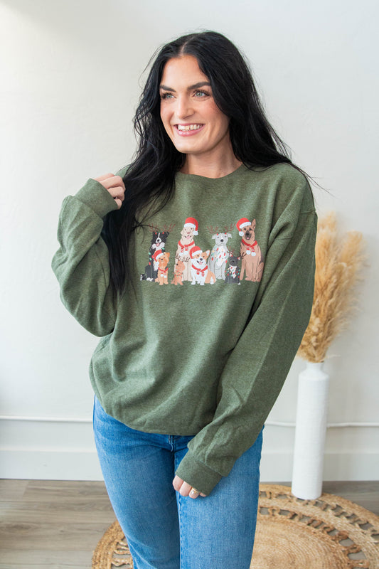 Santa Paws Graphic Sweatshirt