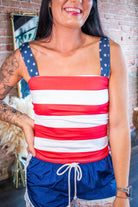 All American Stars & Stripes Tank - Southern Chic Tees & Boutique