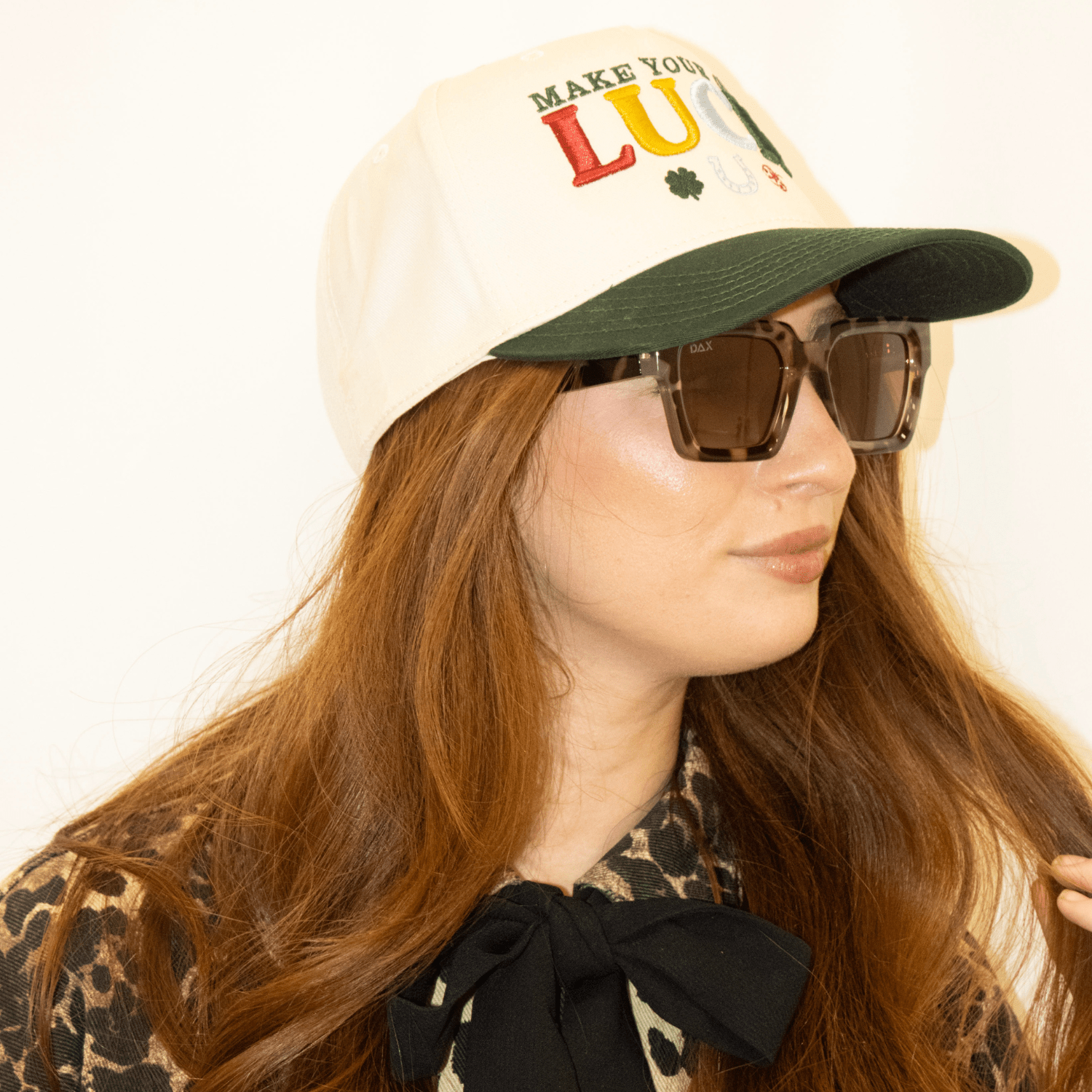 Allie - Women's Polarized Medium Rectangle Sunglasses: Cheetah - Southern Chic Tees & Boutique