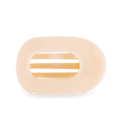 Almond Beige Teleties Flat Round Clip - Southern Chic Tees & Boutique