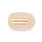 Almond Beige Teleties Flat Round Clip - Southern Chic Tees & Boutique