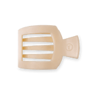 Almond Beige Teleties Flat Square Clip - Southern Chic Tees & Boutique