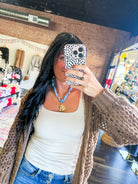 Ash Horse Head Scarf Necklace - Southern Chic Tees & Boutique