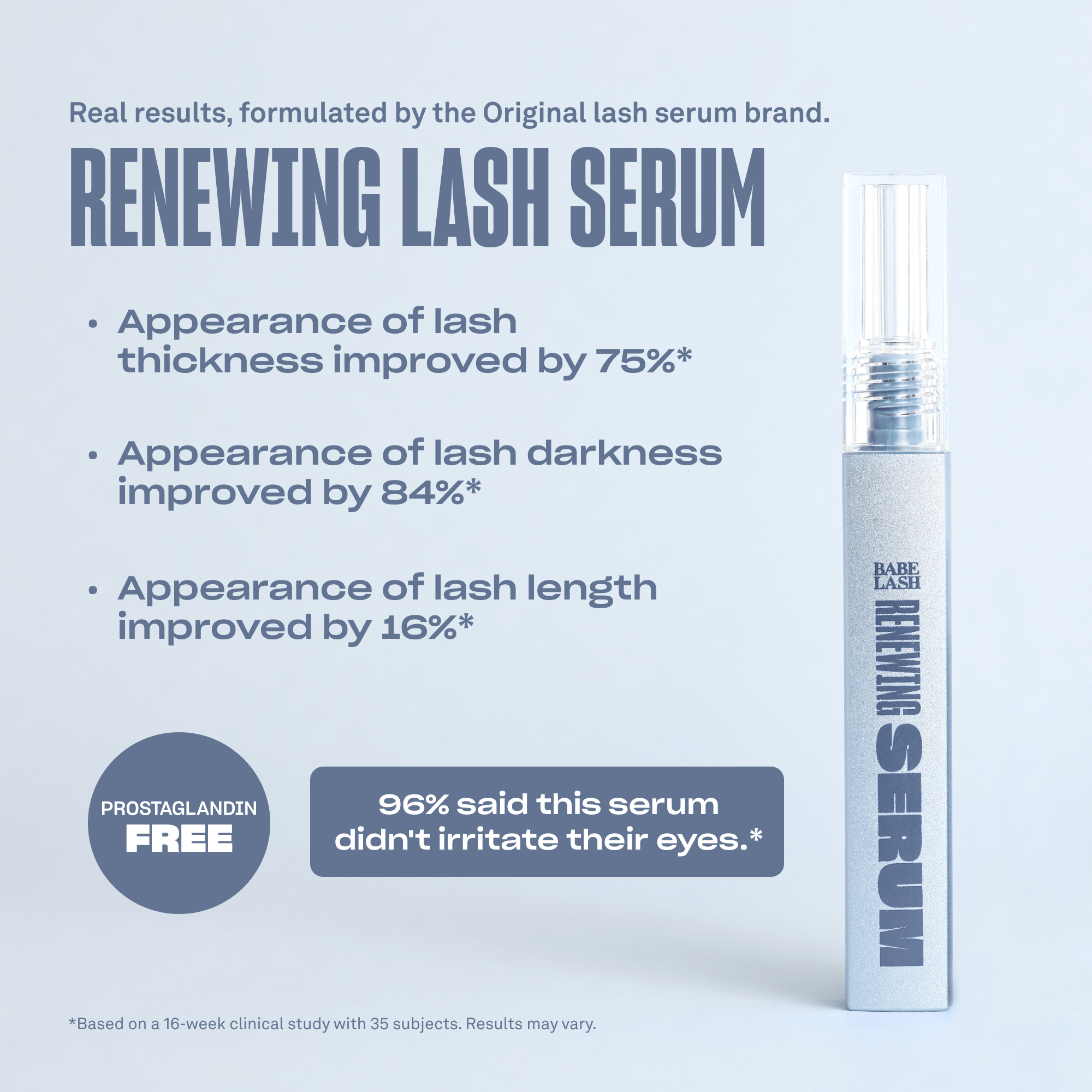 Babe Original Renewing Lash Serum 3ml - Southern Chic Tees & Boutique