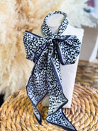 Black Leopard Twilly Scarf - Southern Chic Tees & Boutique