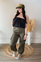 Black Strapless Bubble Top - Southern Chic Tees & Boutique