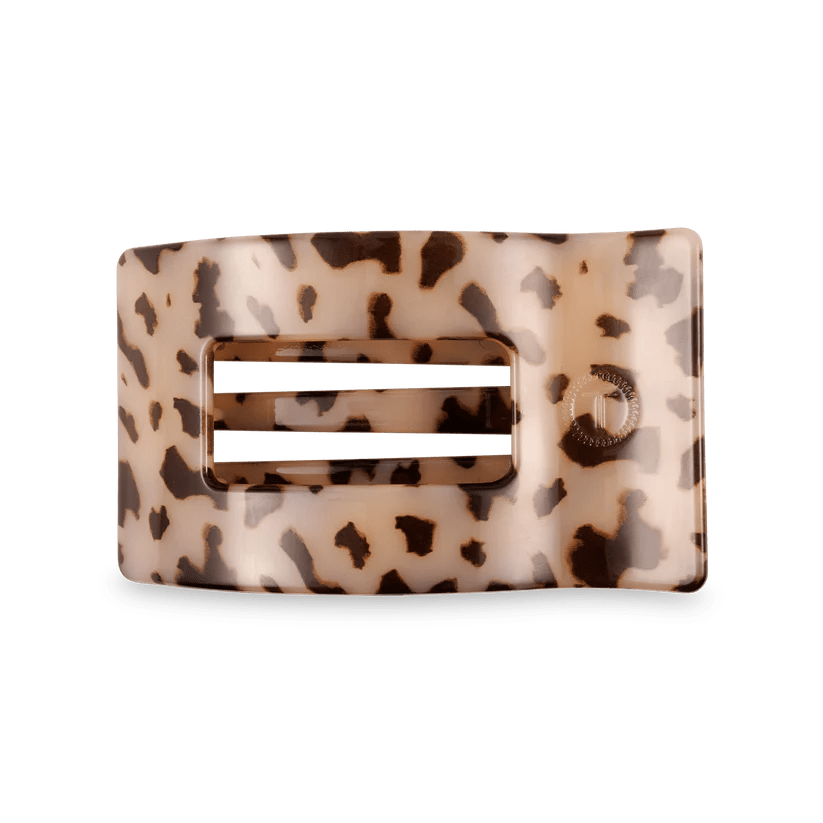 Blonde Tortoise Teleties Rectangle Flat Clip - Southern Chic Tees & Boutique