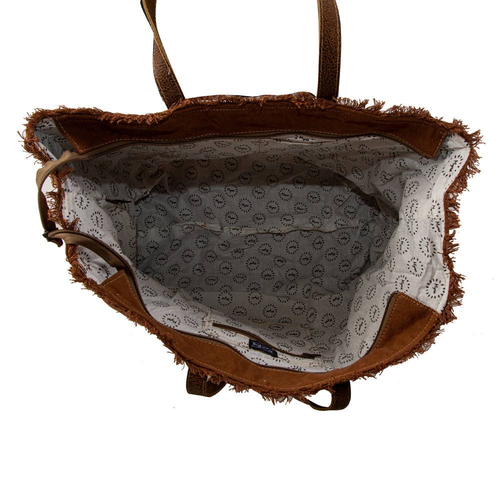 Blue Ridge Blooms Weekender Bag: Blue Ridge Blooms - Southern Chic Tees & Boutique