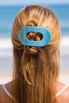 Blue Seas Teleties Flat Round Clip - Southern Chic Tees & Boutique