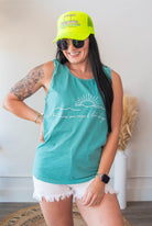 Boat Waves Graphic Tank - Southern Chic Tees & Boutique