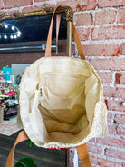 Boho Granny Square Bag | Hand - Knit Crochet Tote - Southern Chic Tees & Boutique