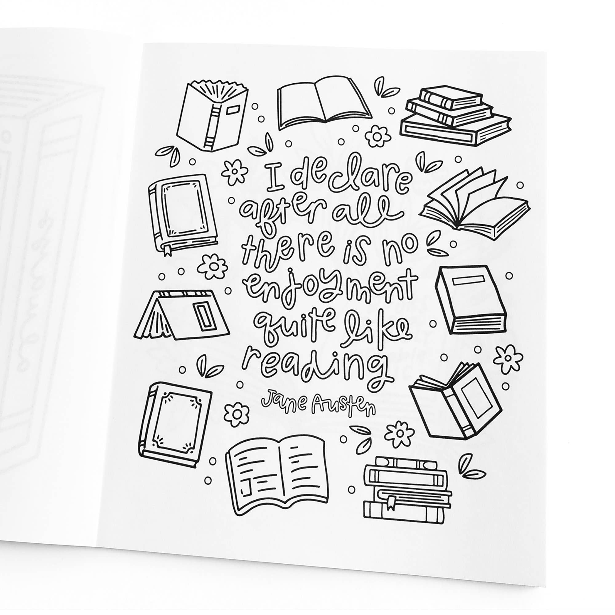 Book Lover Coloring Book - Southern Chic Tees & Boutique