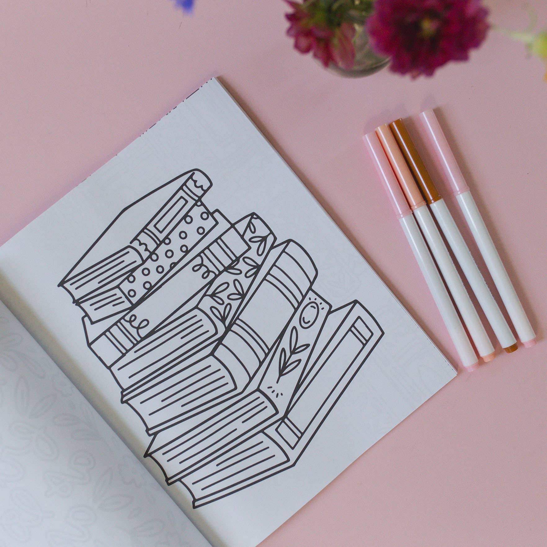 Book Lover Coloring Book - Southern Chic Tees & Boutique