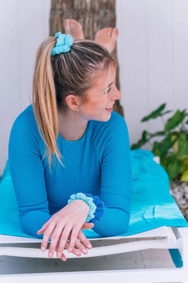 Bora Bora Large Towel Scrunchies - Large - Southern Chic Tees & Boutique