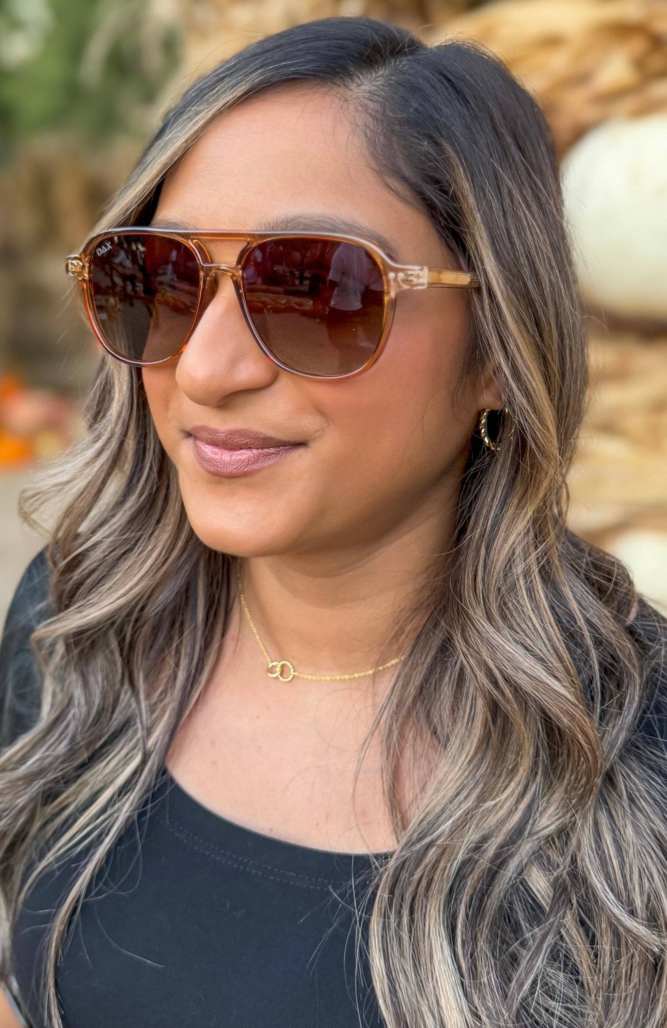 Briggs Sunglasses: Clear - Southern Chic Tees & Boutique