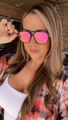 Briggs Sunglasses: Hot Pink - Southern Chic Tees & Boutique