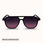 Briggs - Women's Polarized Small/ Medium Aviator: Smokeshow - Southern Chic Tees & Boutique
