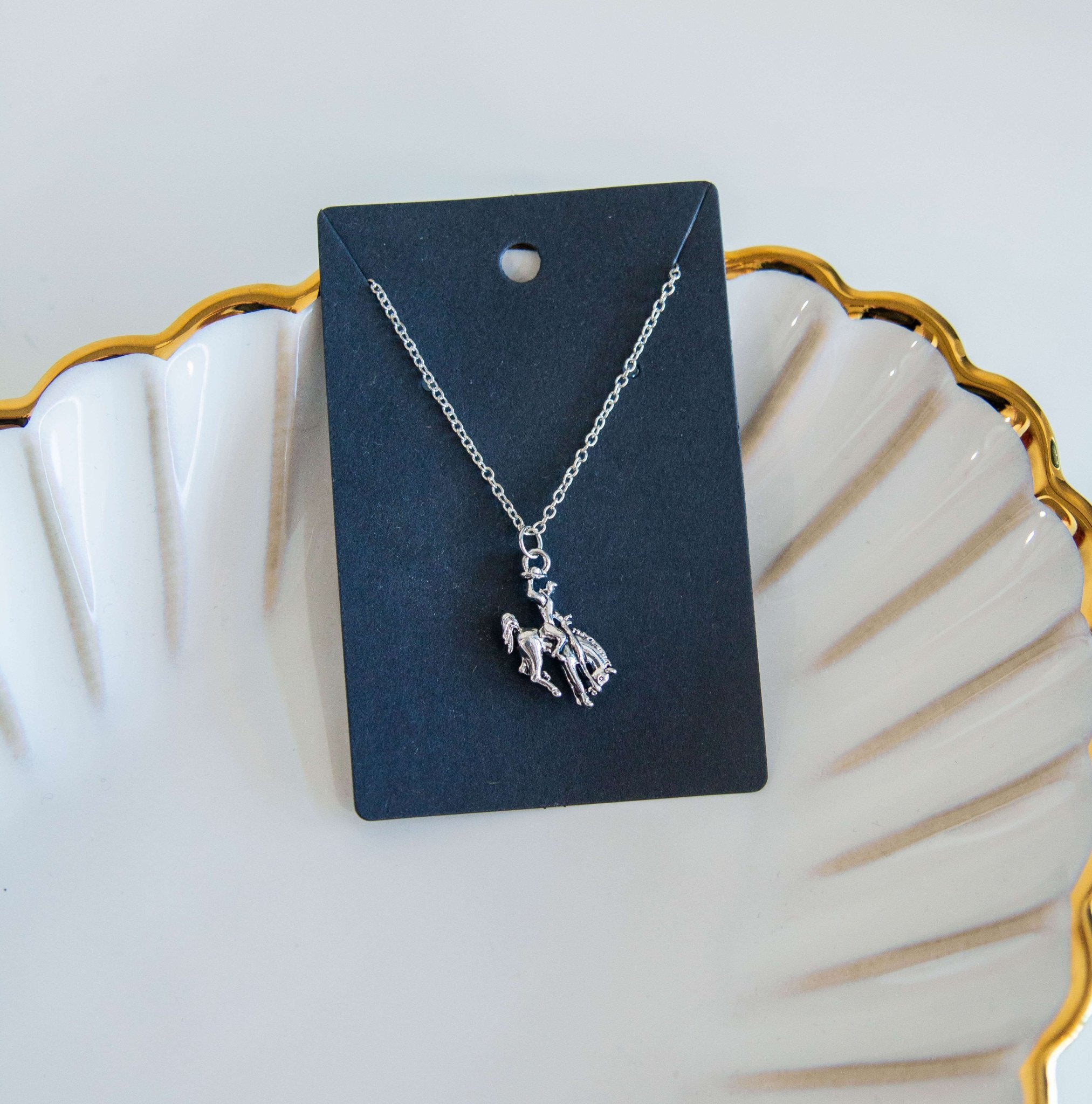 Bucking Bronc Necklace - Southern Chic Tees & Boutique