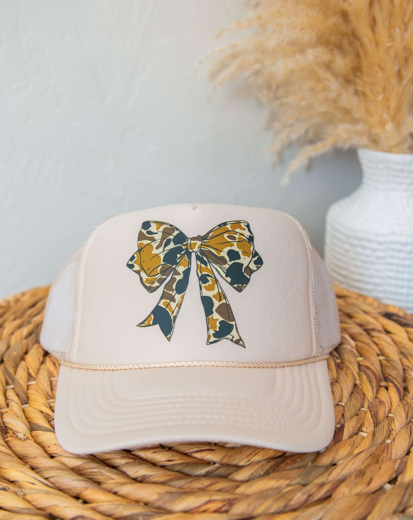 Camo Bow Trucker - Southern Chic Tees & Boutique
