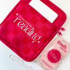 Checker I'd Rather Be Reading Kindle Sleeve Pouch - Southern Chic Tees & Boutique