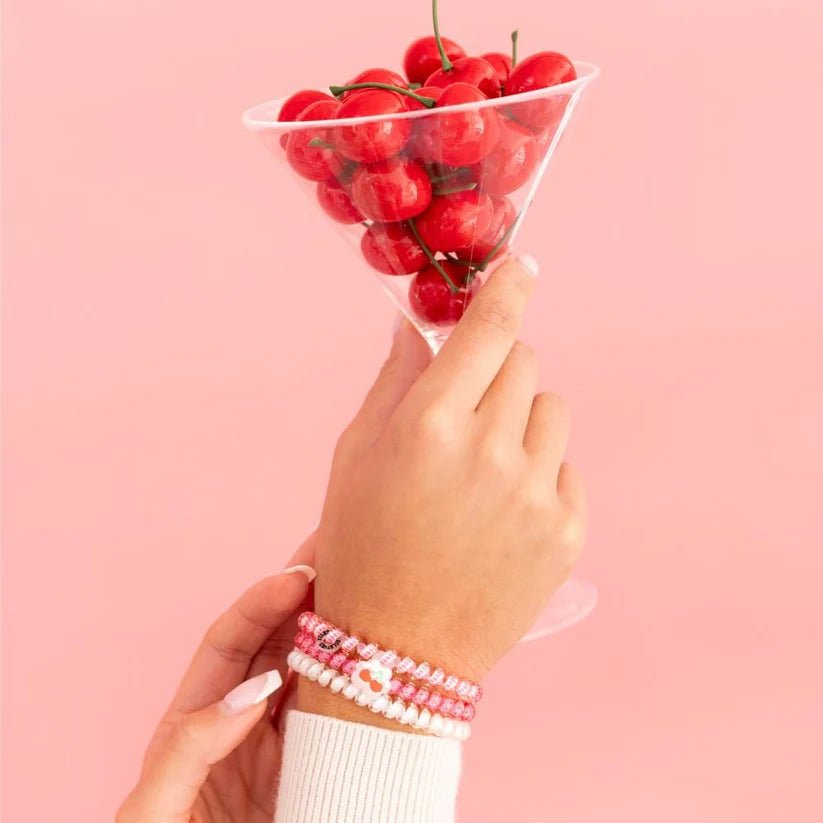 Cherry Bomb Small Teleties Hair Ties - Southern Chic Tees & Boutique