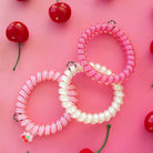 Cherry Bomb Small Teleties Hair Ties - Southern Chic Tees & Boutique