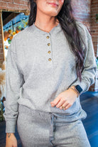 Cloud Soft Brushed Waffle Henley - Southern Chic Tees & Boutique