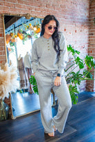 Cloud-Soft Brushed Waffle Wide-Leg Lounge Pants - Southern Chic Tees & Boutique
