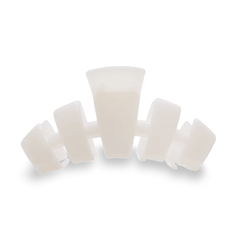 Coconut White Teleties Classic Hair Clip - Southern Chic Tees & Boutique