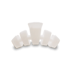 Coconut White Teleties Classic Hair Clip - Southern Chic Tees & Boutique